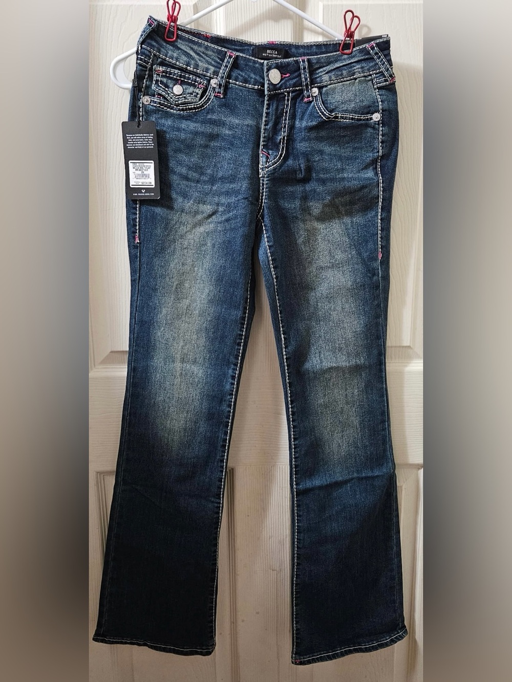 True Religion Women's Blue Bootcut Jeans